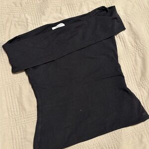 Aritzia Black contour ravish top